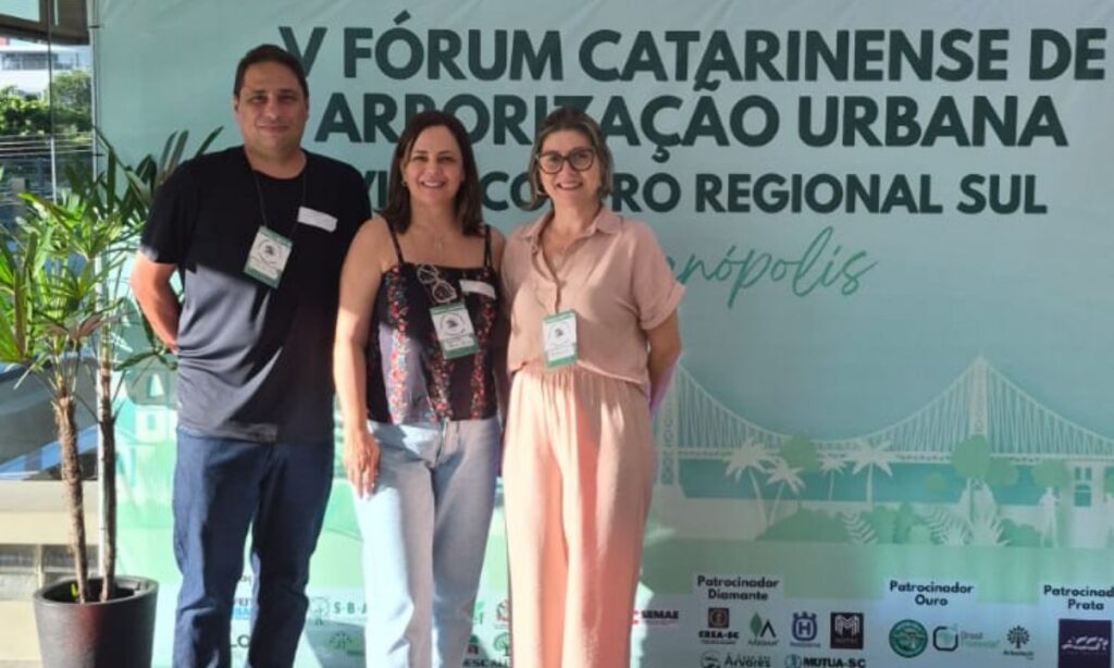 Prefeitura de Joinville participa de eventos com foco em arborização urbana