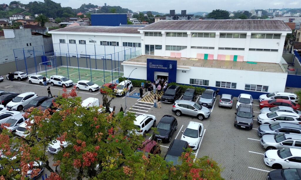 Prefeitura de Joinville inaugura Centro de Educação Infantil Marina Mosimann, no bairro Itaum