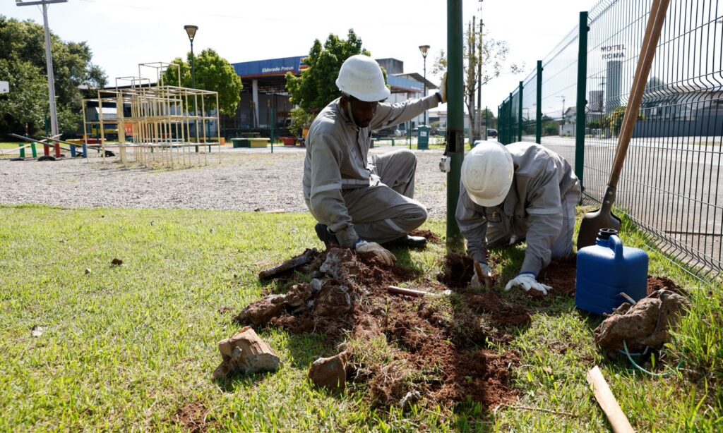 Prefeitura adota estratégias para coibir o furto de fiação nas praças e inicia modernização do Parque da Cidade
