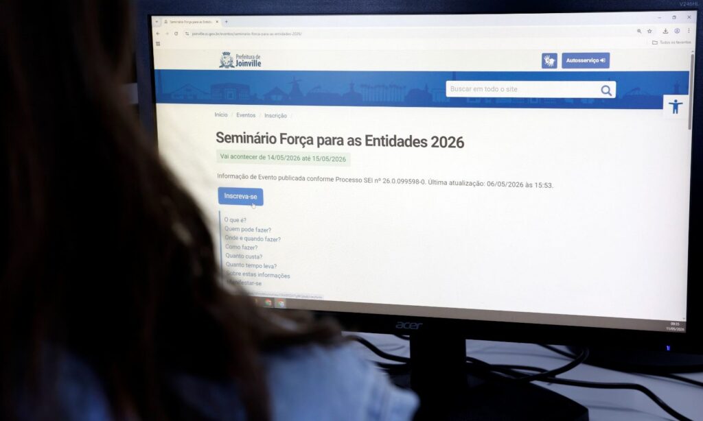 Joinville promove o 3º Seminário Força para as Entidades, com programação voltada a projetos sociais e culturais