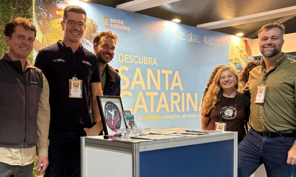 Com quase 500 aves catalogadas, Joinville se destaca como destino turístico no maior encontro do setor da América Latina