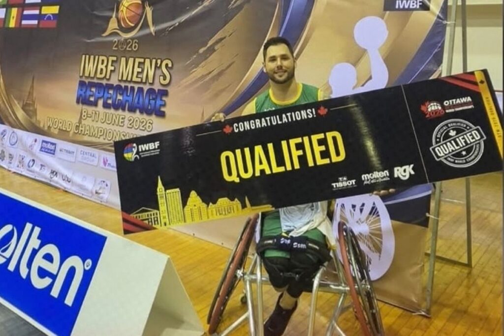 Atleta do CEPE/Sesporte integra Seleção Brasileira de basquete em cadeira de rodas que conquistou vaga para o Mundial