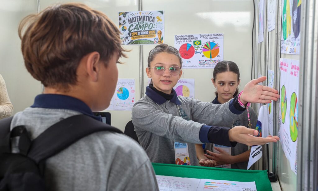 Feira Municipal de Matemática destaca trabalhos desenvolvidos por alunos e professores de Joinville