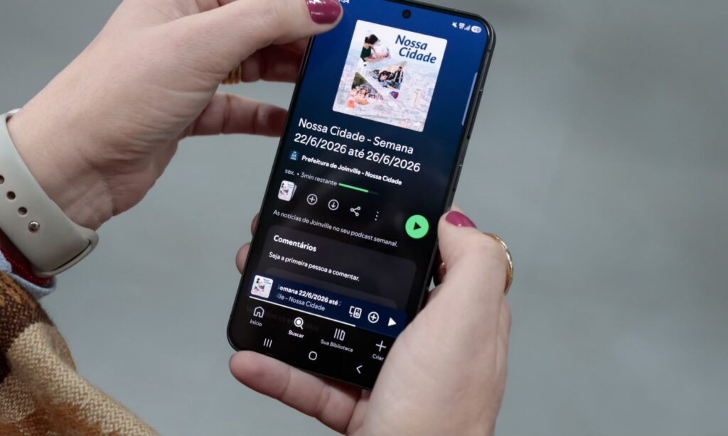Podcast Nossa Cidade celebra a edição de número 200 com notícias da Prefeitura de Joinville