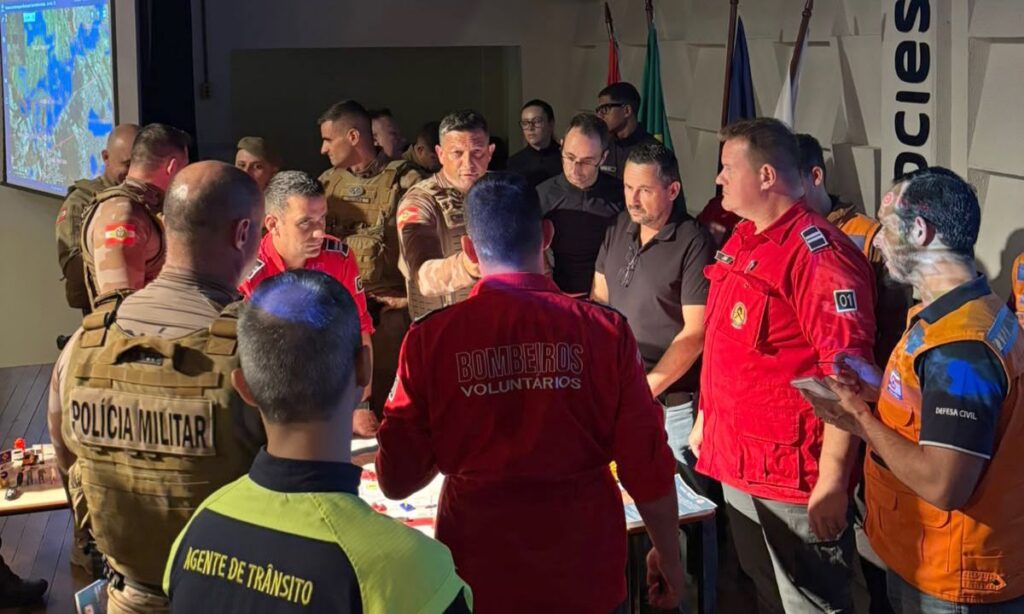 Defesa Civil de Joinville vai reunir mais de cem pessoas em simulado de resposta a desastres