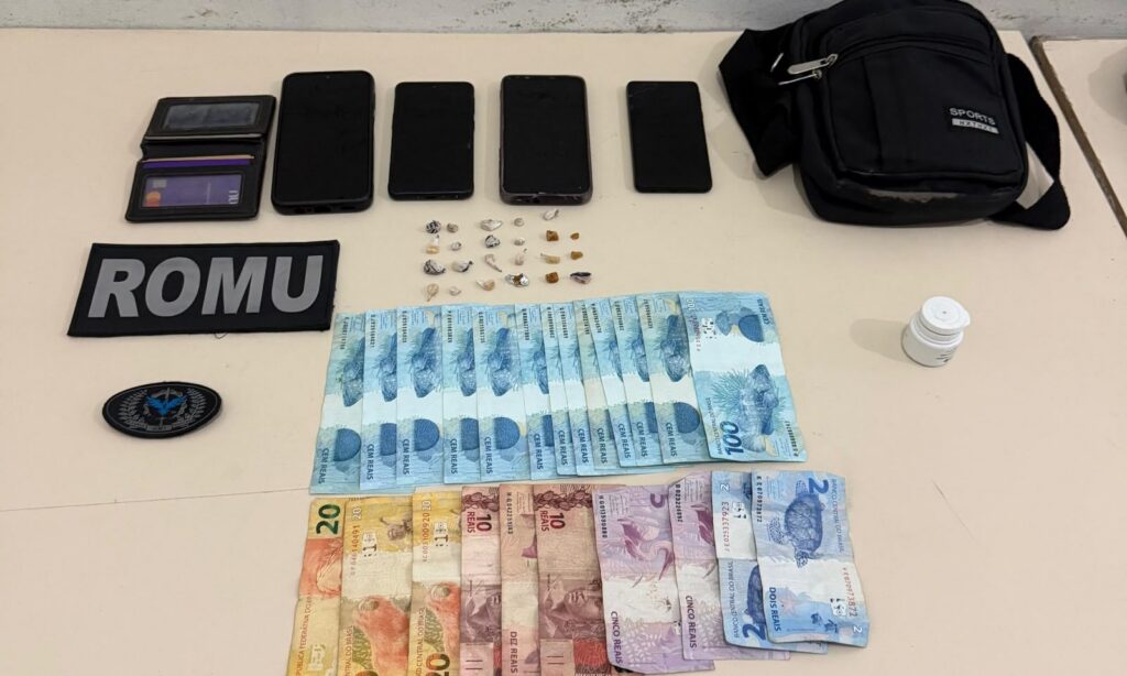 Guarda Municipal de Joinville detém homens suspeitos por tráfico de drogas