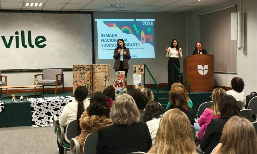 Semana Nacional da Educação Infantil tem exposições e oficinas abertas à comunidade na Rede Municipal de Ensino de Joinville