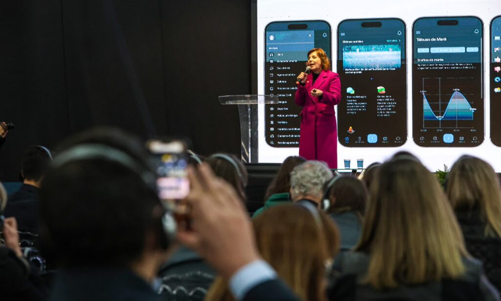 Prefeita Rejane Gambin apresenta potencial inovador de Joinville na Expoinovação