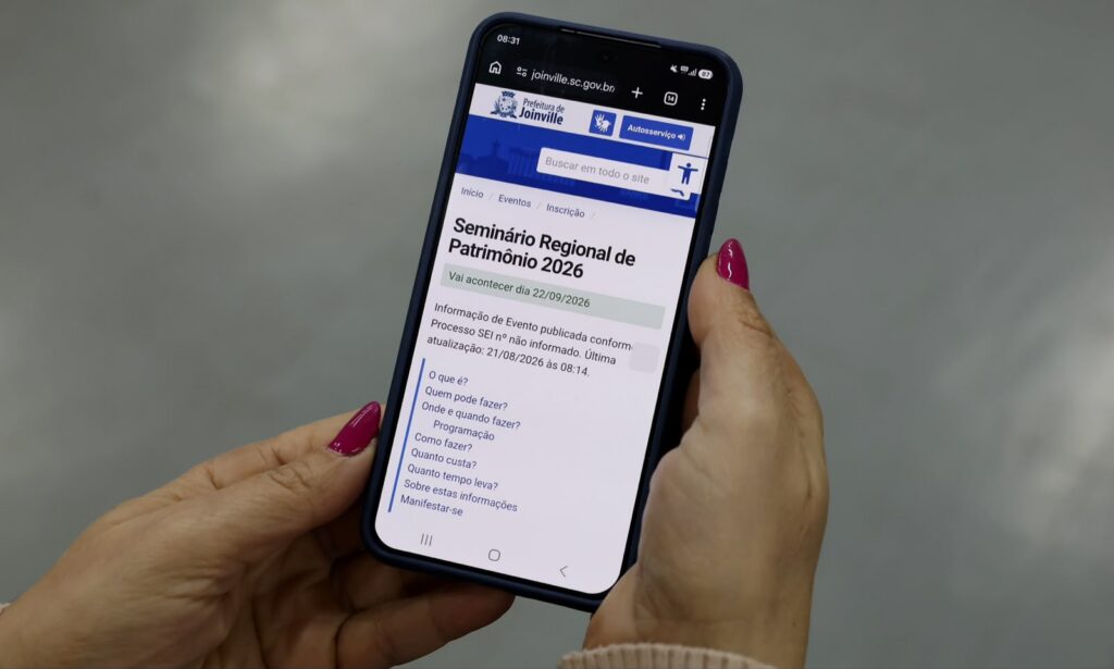 Secult abre inscrições para o Seminário Regional de Patrimônio em Joinville