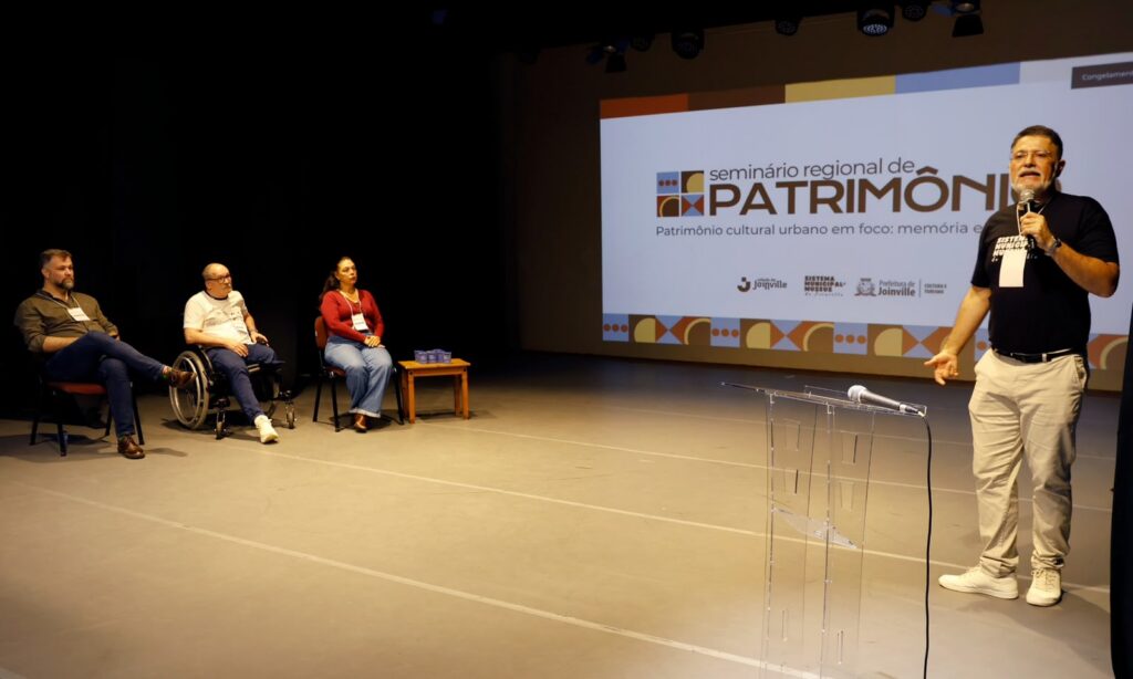 Seminário Regional de Patrimônio discute memória e cidade em Joinville