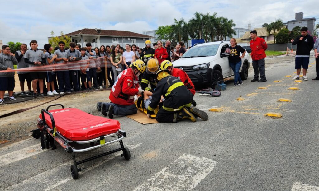 Abertura da Semana Nacional de Trânsito terá simulado de acidente em Joinville