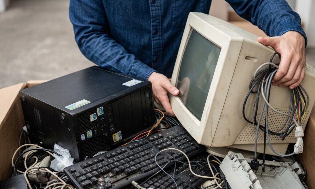 Prefeitura de Joinville realiza ação de coleta de resíduos no Dia Mundial do Lixo Eletrônico