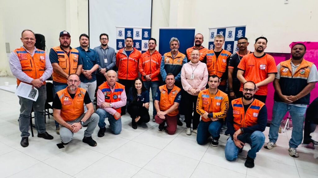 Defesa Civil de Joinville participa de simulado de tempestade junto aos municípios da Amunesc